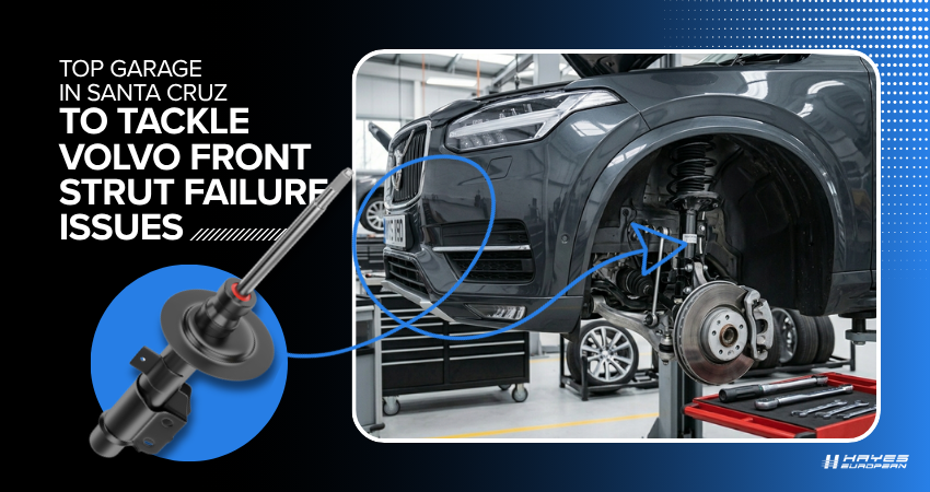 Top Garage in Santa Cruz to Tackle Volvo Front Strut Failure Issues