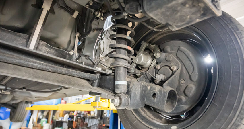 Volvo Front Strut Inspection